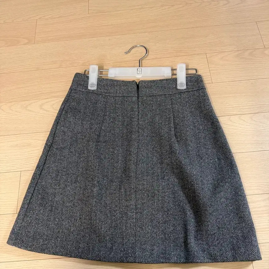 [BUNJANG] Herringbone Mini Skirt XS / 헤링본 미니스커트 XS 사이즈