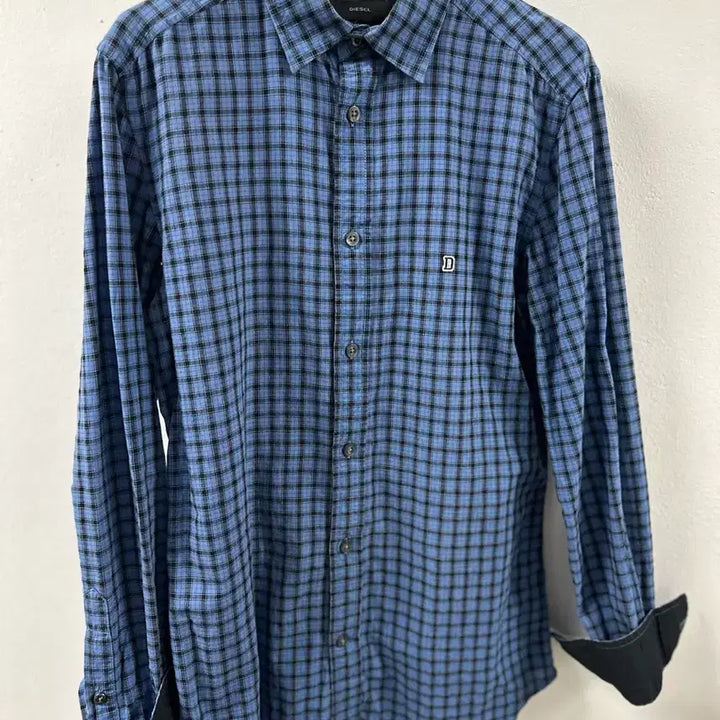 [BUNJANG] Diesel Slim Fit Checkered Shirt / 정품 디젤체크셔츠 slim fit