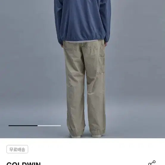 [BUNJANG] 골드윈 Floating Wind Shell Jacket 블루 / 골드윈 Floating Wind Shell Jacket 블루