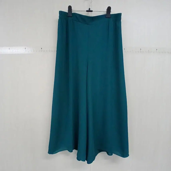 [BUNJANG] Emerald Green Wide Leg Slacks Women&