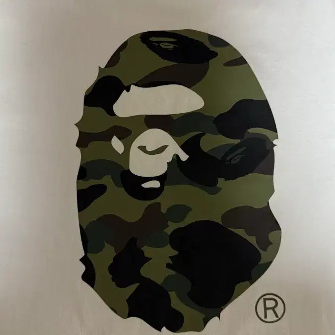 [BUNJANG] BAPE Camo White Short Sleeve XXL / 베이프 카모 반팔 화이트 xxl