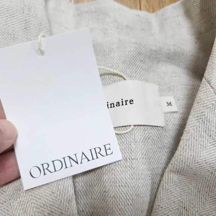 [BUNJANG] Ganaesra Herringbone Linen Jacket / 가내스라(ganaesra) 오디네르 헤링본 린넨자켓 프리사이즈 새상품
