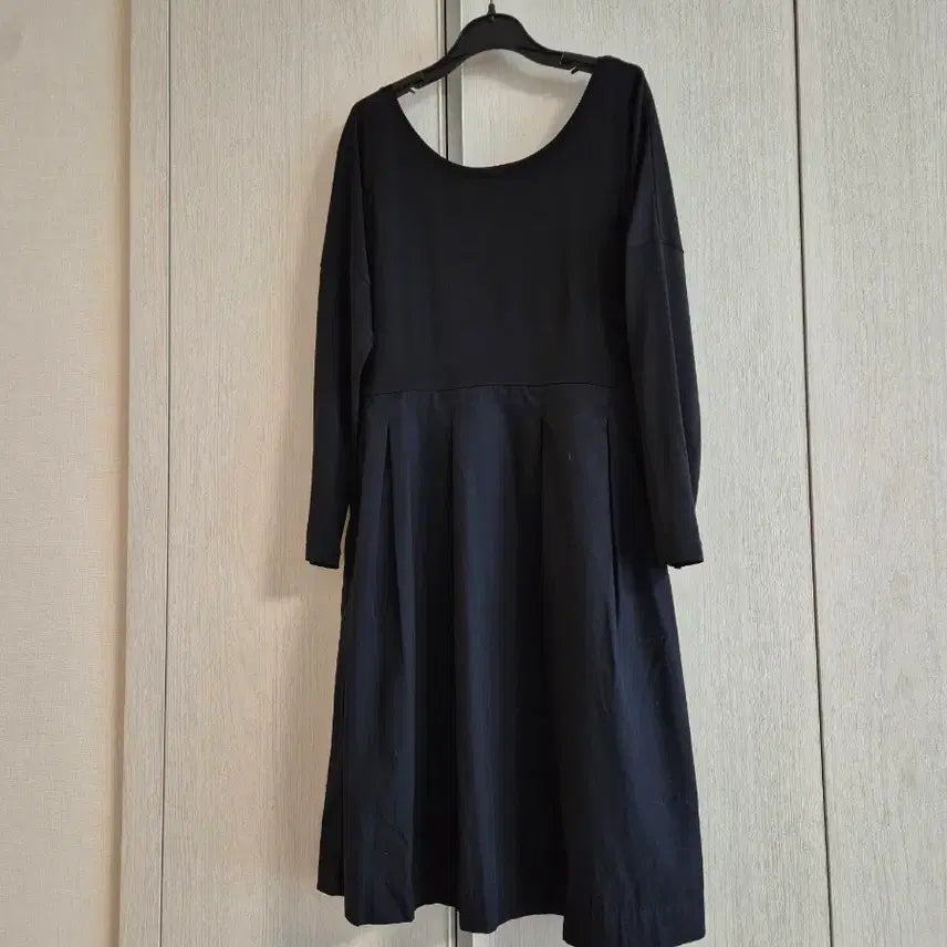 [BUNJANG] COS Two-Tone Flare Dress / 코스 투톤 원피스