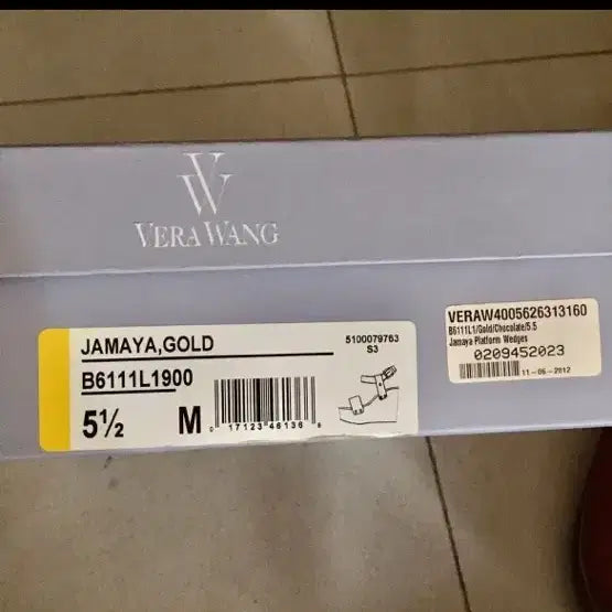 [BUNJANG] Vera Wang Wedge Sandals / (220-225) 베라왕 정품 플랫폼 웻지 샌들