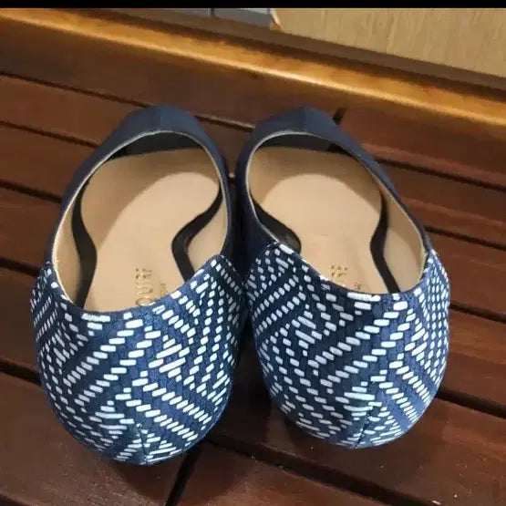 [BUNJANG] Esquire Navy Open-Toe Women&