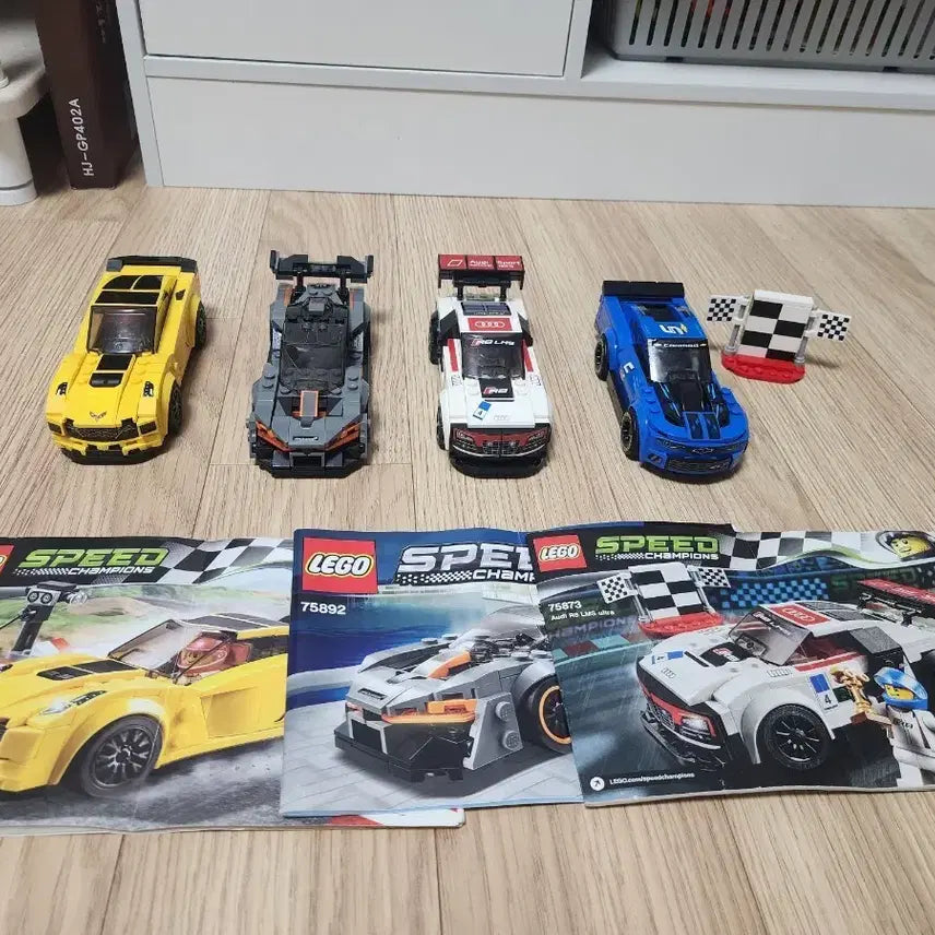[BUNJANG] LEGO Speed Champions 4 Car Set / 레고 스피드챔피언 4종 세트