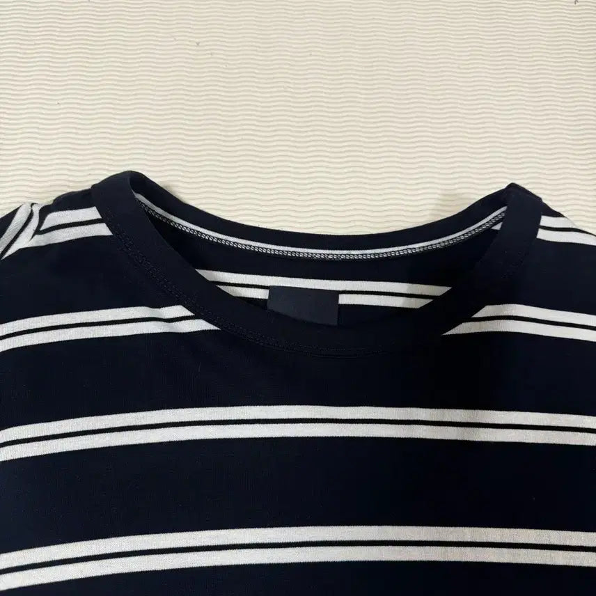 [SOLD OUT] 준지 스트라이프 오버핏 롱슬리브 티셔츠 네이비L JC5241P92R