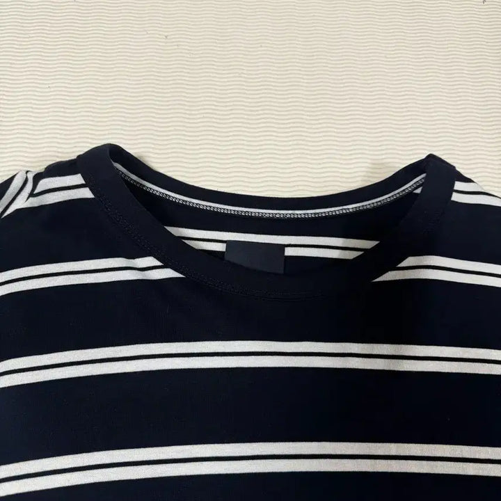 [SOLD OUT] 준지 스트라이프 오버핏 롱슬리브 티셔츠 네이비L JC5241P92R