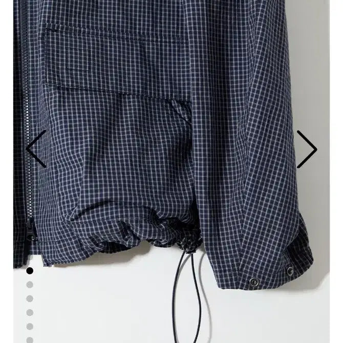 [SOLD OUT] 홀리선 26SS 바람막이 체크자켓 (네이비)