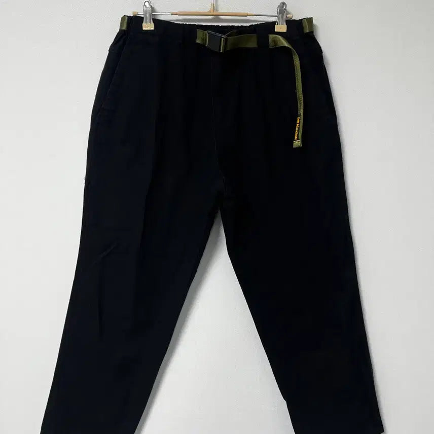 [SOLD OUT] 코닥 블랙 면바지 카고 포켓 바지 L(90)