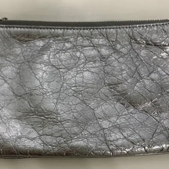 [BUNJANG] Balenciaga Le Cagole Mini Multi Pouch Clutch Bag / 발렌시아가 르카골 미니 멀티 파우치 클러치백 가방 실버