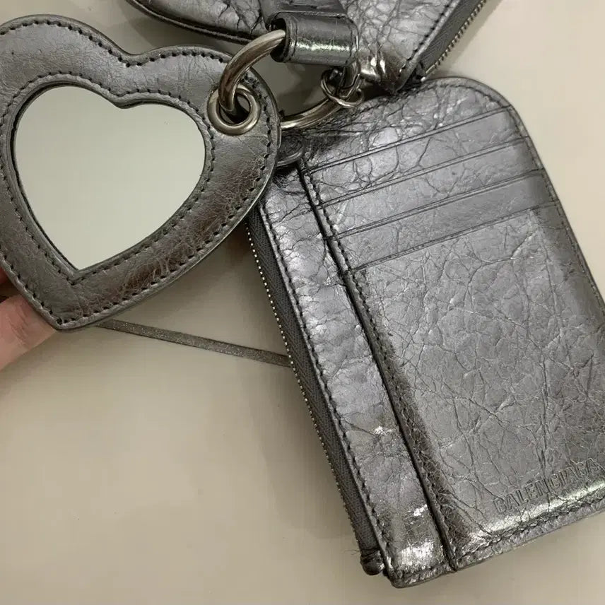 [BUNJANG] Balenciaga Le Cagole Mini Multi Pouch Clutch Bag / 발렌시아가 르카골 미니 멀티 파우치 클러치백 가방 실버