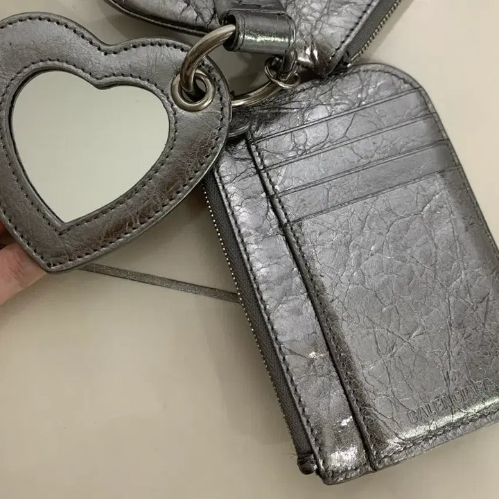 [BUNJANG] Balenciaga Le Cagole Mini Multi Pouch Clutch Bag / 발렌시아가 르카골 미니 멀티 파우치 클러치백 가방 실버
