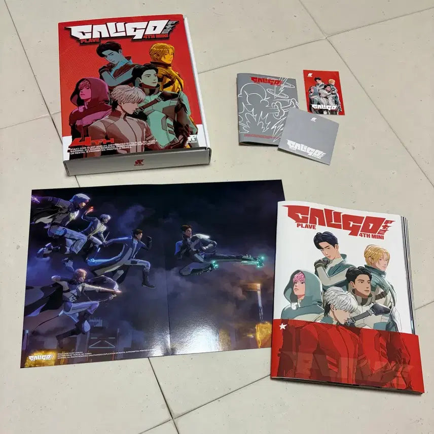 [SOLD OUT] 플레이브 칼리고2 포토북 구성 일부