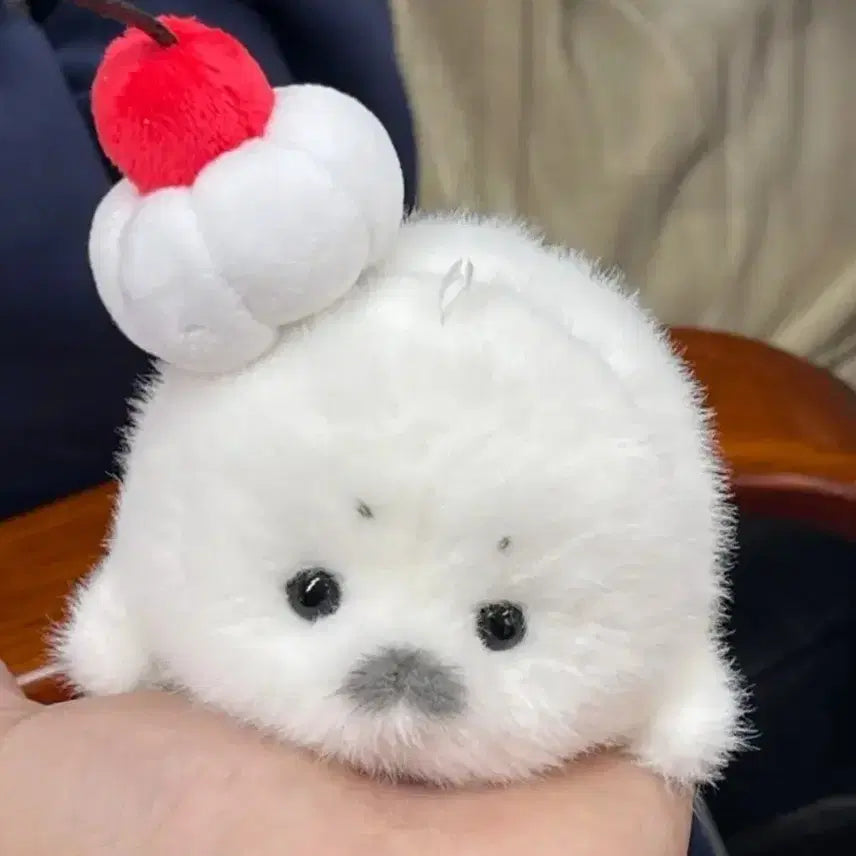 [SOLD OUT] RIRI님 수제 12cm 하프물범 인형 마스코트