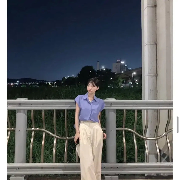 [BUNJANG] Young &amp; Rich Short Sleeve Shirt / 영앤리치 반팔셔츠