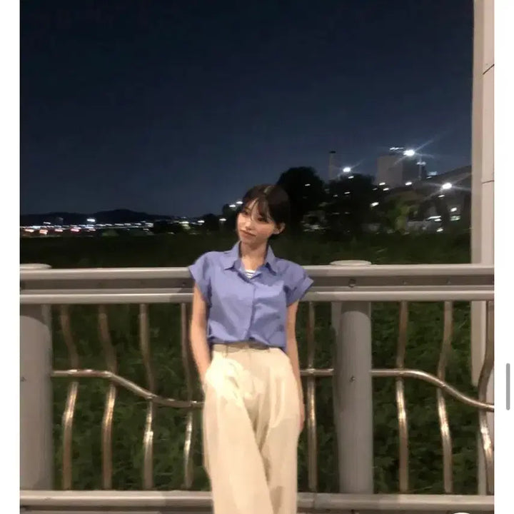 [BUNJANG] Young &amp; Rich Short Sleeve Shirt / 영앤리치 반팔셔츠
