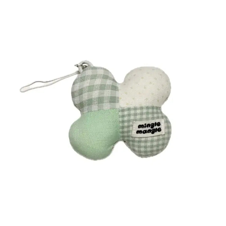 [BUNJANG] Mingle Mingle Lucky Clover Doll Keychain / [빈티지] 밍글맹글 럭키 클로버 인형 키링