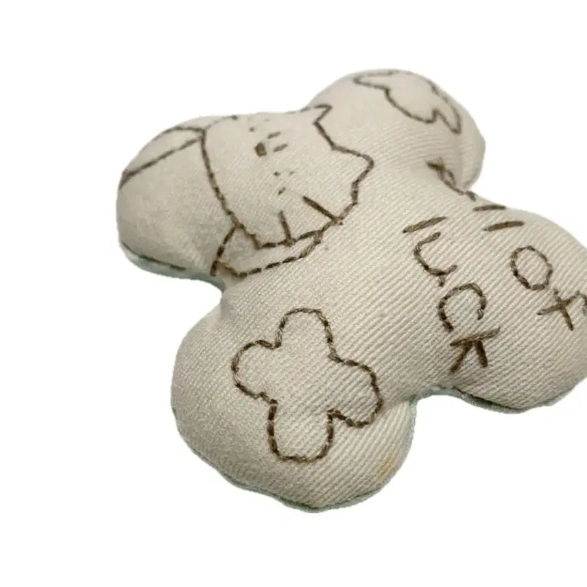 [BUNJANG] Mingle Mingle Lucky Clover Doll Keychain / [빈티지] 밍글맹글 럭키 클로버 인형 키링