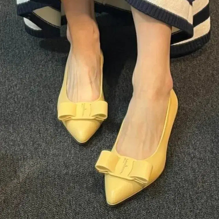 [BUNJANG] Salvatore Ferragamo Viva Flat Shoes / 페레가모 비바 플렛슈즈