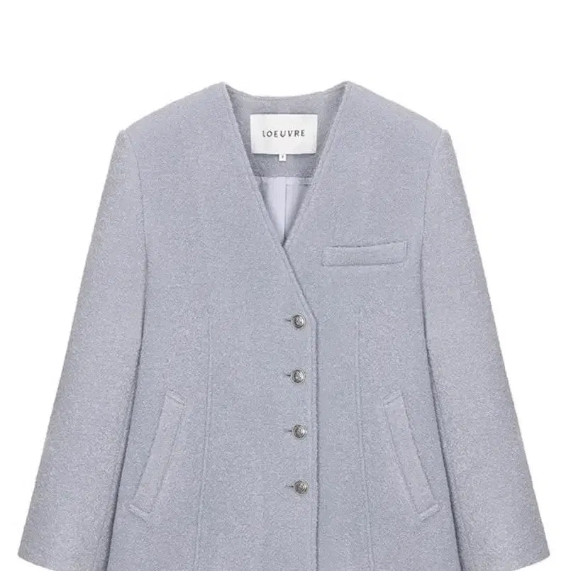 [BUNJANG] Loeuvre Tweed Boucle Jacket - Size 1 / 루에브르 트위드 부클 자켓 1 사이즈 (고민영 자켓)