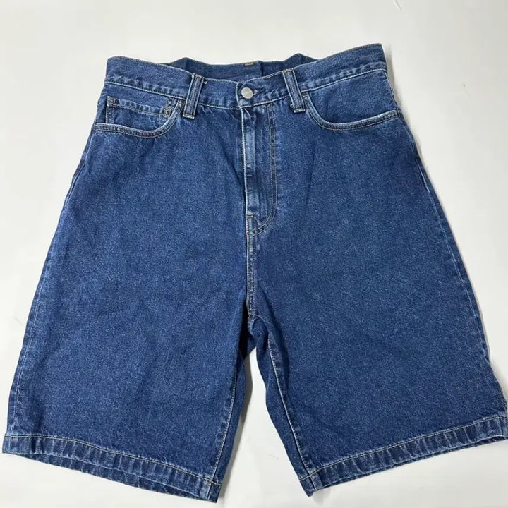 [SOLD OUT] 칼하트 랜든 데님 쇼츠 버뮤다