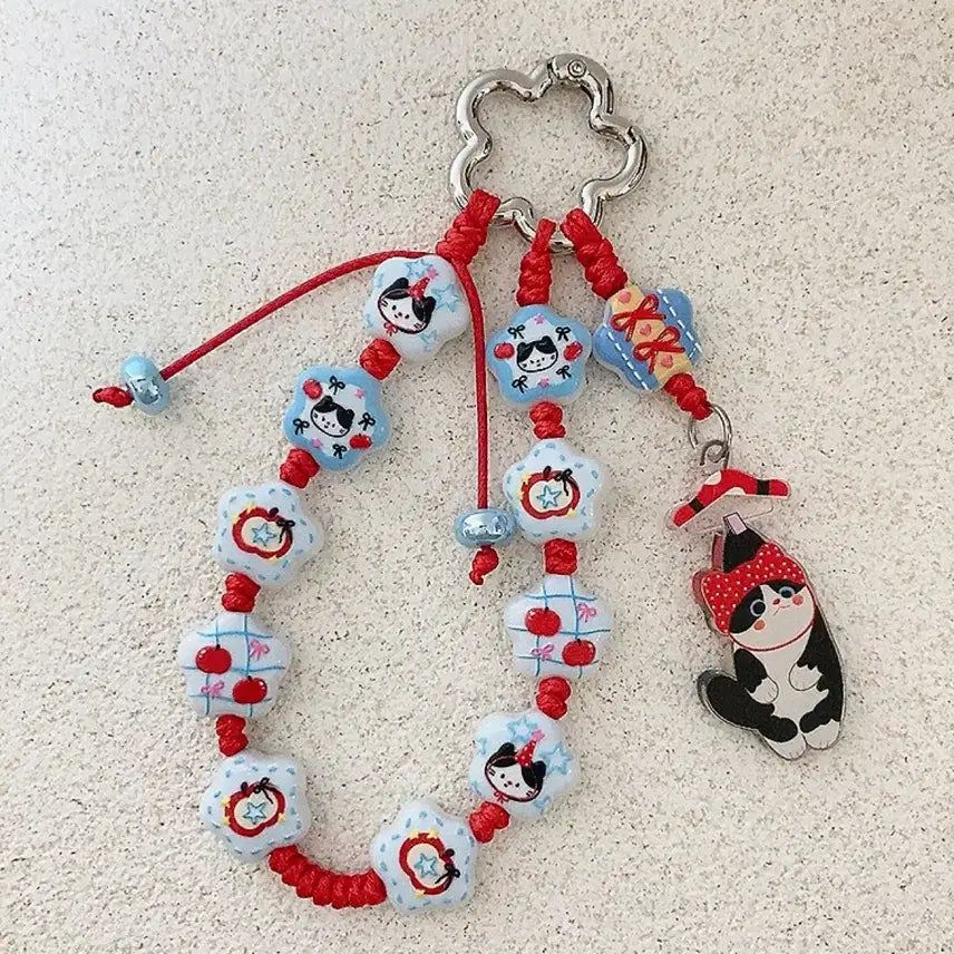[BUNJANG] Character Knotted Keyring / 캐릭터 매듭 키링