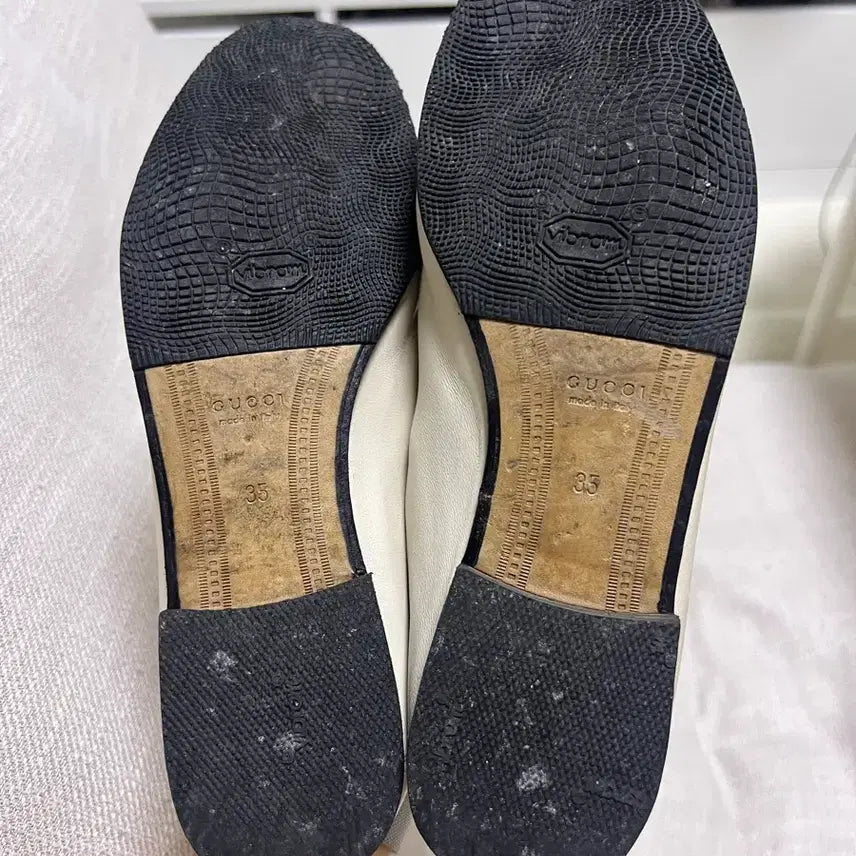 [BUNJANG] Gucci Horsebit Loafer Ivory 225 / 구찌 홀스빗 로퍼 아이보리 225