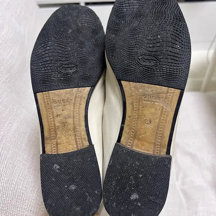 [BUNJANG] Gucci Horsebit Loafer Ivory 225 / 구찌 홀스빗 로퍼 아이보리 225