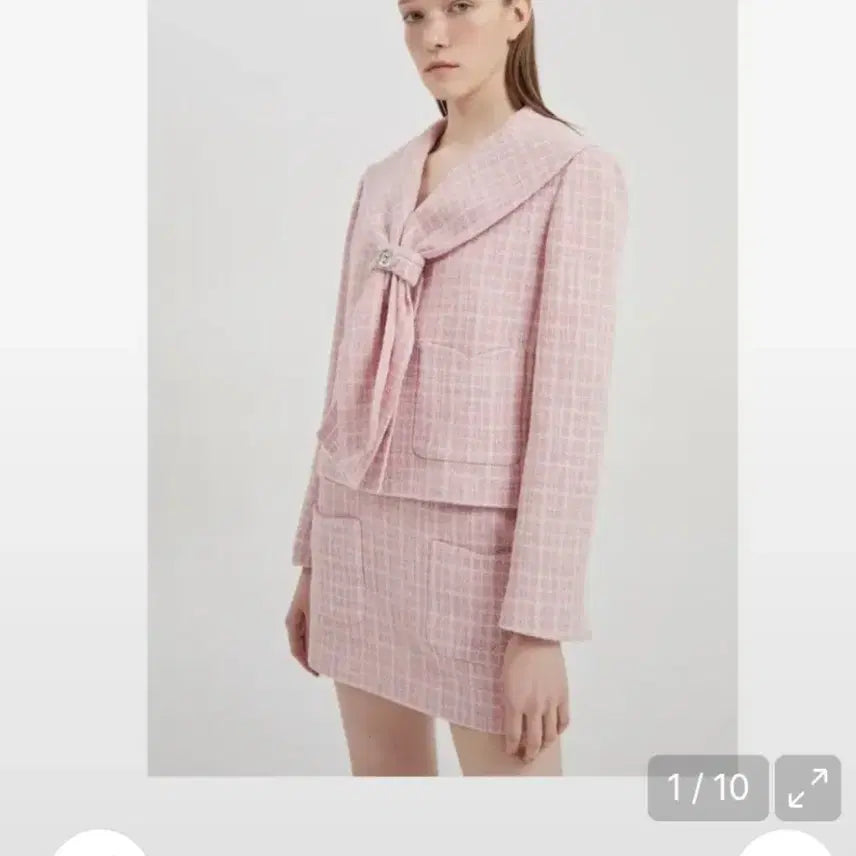 [BUNJANG] Lucky Chouette Tweed Jacket / 럭키슈에뜨트위드자켓 2024년  55 정66