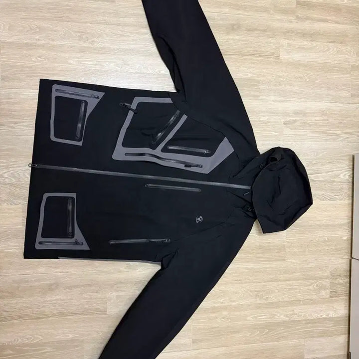 [BUNJANG] Sansangear 3L Windblock Jacket Black / 산산기어 3레이어 윈드블락 자켓 블랙 3L / 4 size
