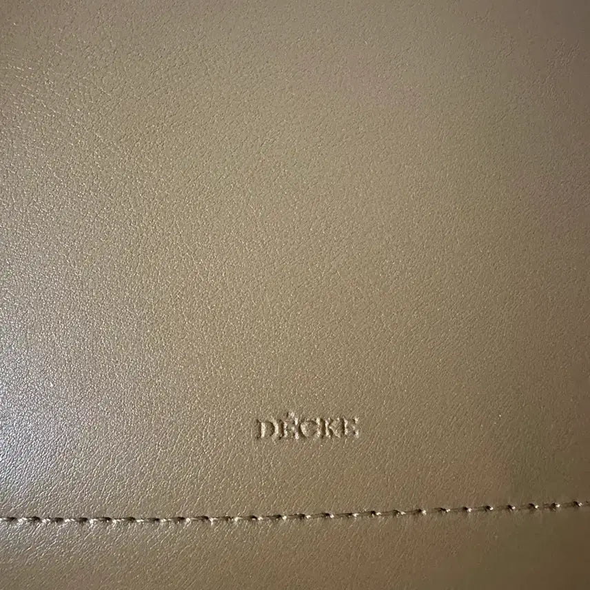 [BUNJANG] DECKÉ Leather Tote Bag / 덱케 가죽 토트백