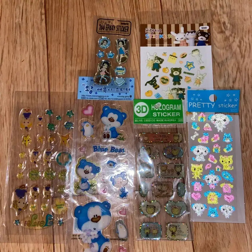 [BUNJANG] Vintage Stationery Sticker Bundle Set / 고전 문구/고전 스티커/고전 다이어리 스티커/인덱스 스티커 판매