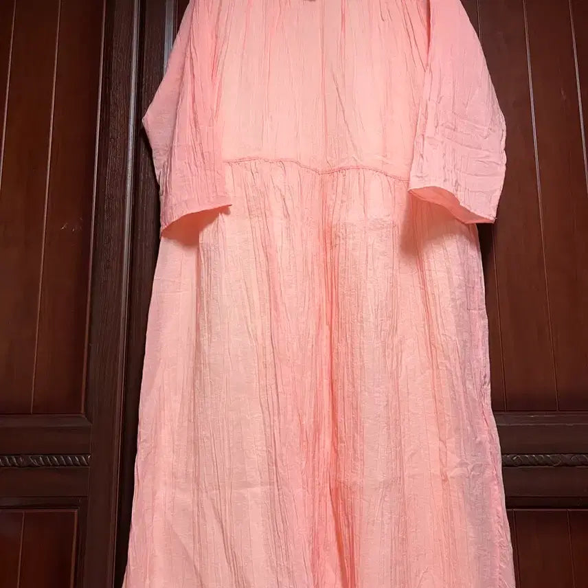 [BUNJANG] Wiccomo Pleated Long Dress / 위꼬모 Pleat dress (새상품)