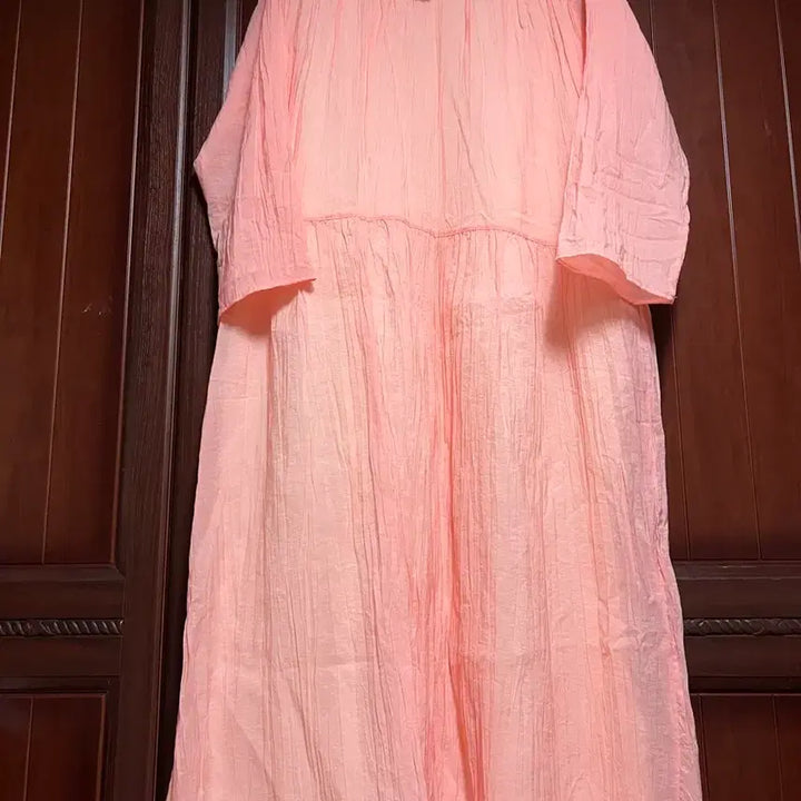 [BUNJANG] Wiccomo Pleated Long Dress / 위꼬모 Pleat dress (새상품)