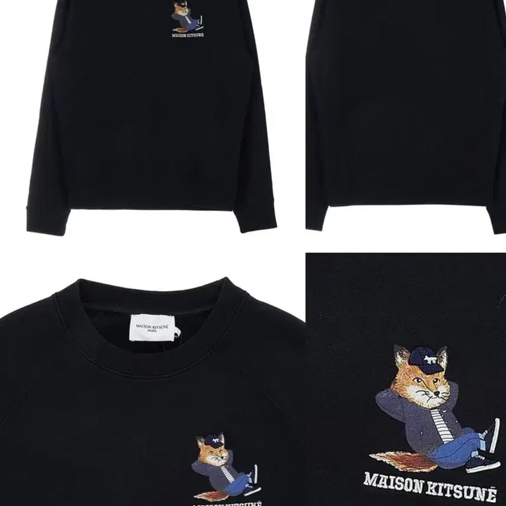 [BUNJANG] Maison Kitsuné Fox Printing Sweatshirt XXL / 메종키츠네 폭스 프린팅 맨투맨 XXL