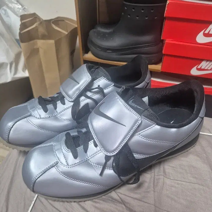 [BUNJANG] Nike Cortez Silver Men&