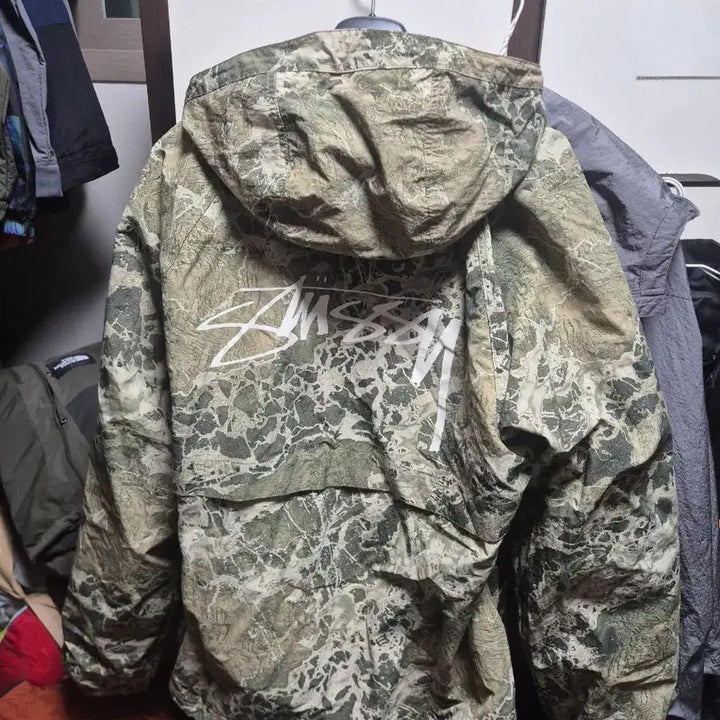 [BUNJANG] Stüssy Beach Shell Windbreaker XXL / 스투시 비치쉘 바람막이 xxl