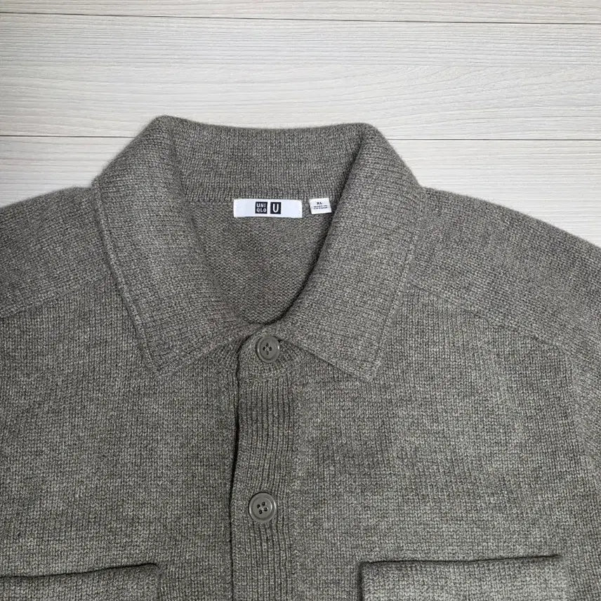 [BUNJANG] Uniqlo U Lambswool Knit Jacket XL / 유니클로U 램스울 니트 자켓 XL