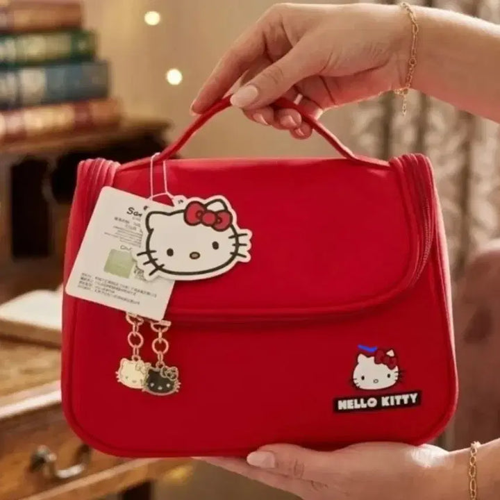 [BUNJANG] Hello Kitty Cosmetic Pouch / 헬로키티 화장품 파우치 키티 다용도 파우치 핑크 새상품