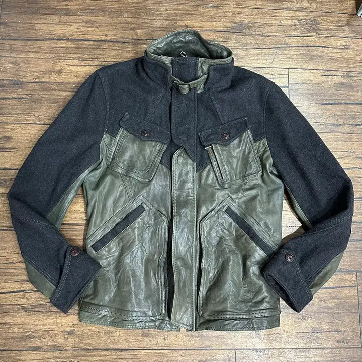 [BUNJANG] ZIOZIA Lambskin Wool Blend Jacket / ZIOZIA 지오지아 양가죽 울 혼방 자켓 105