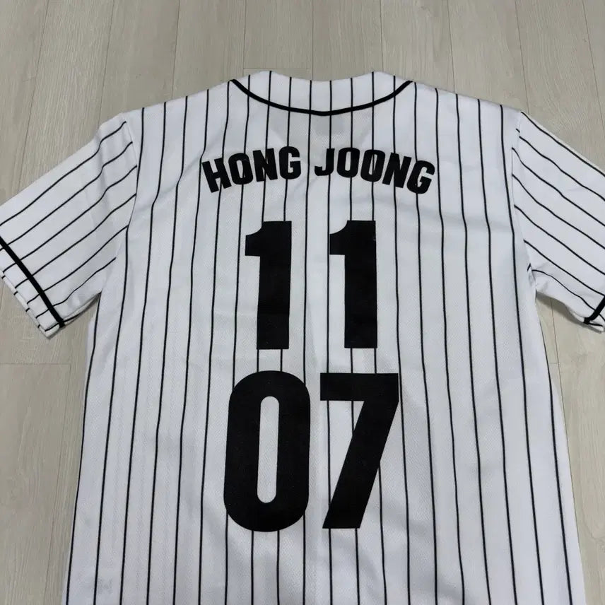 [BUNJANG] ATEEZ Hongjoong Baseball Jersey L / 에이티즈 홍중 야구 저지
