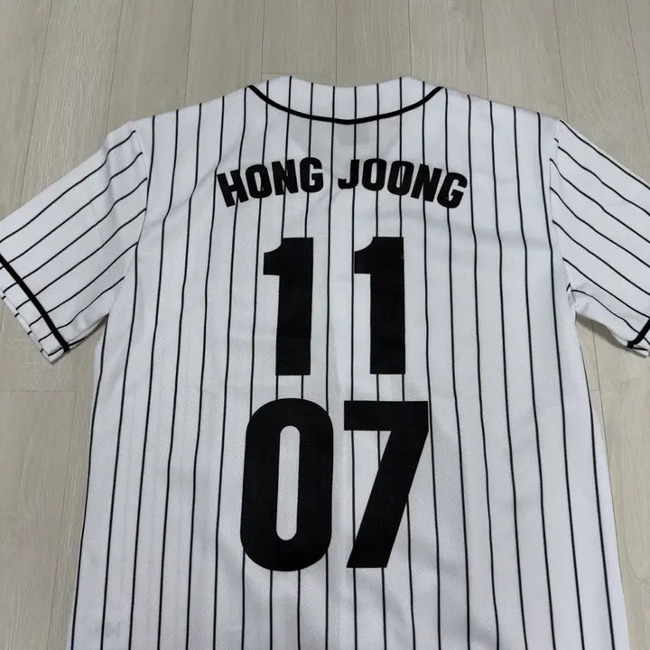 [BUNJANG] ATEEZ Hongjoong Baseball Jersey L / 에이티즈 홍중 야구 저지