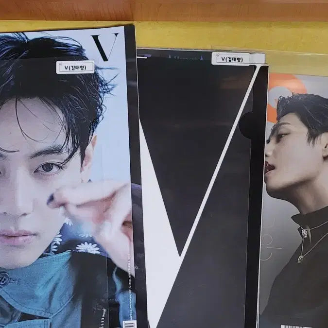 [BUNJANG] BTS V Photo Book / 뷔 TYPE 1,디아이콘,잡지화보 인터뷰 기사모음,포카