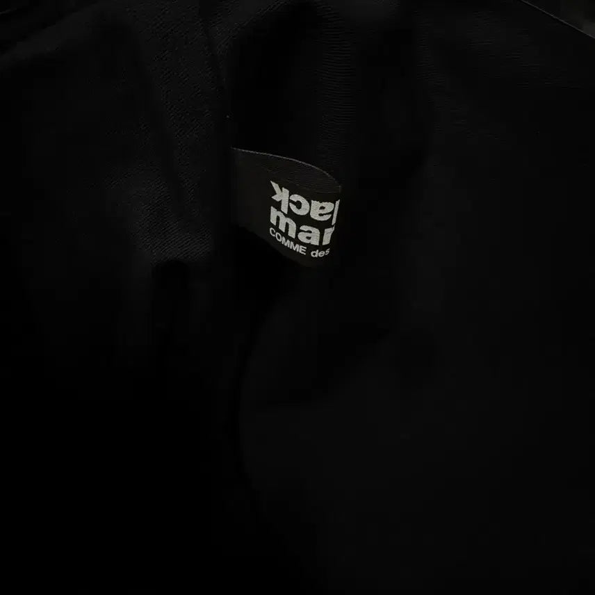 [SOLD OUT] 꼼데가르송 블랙 PVC 쇼핑백 토트백