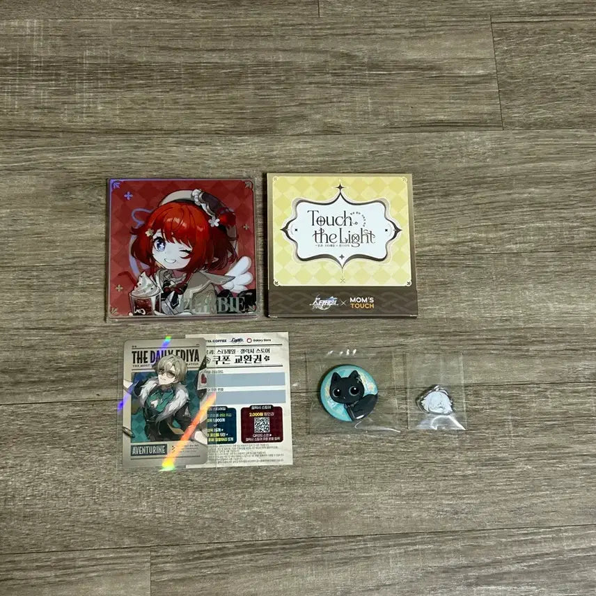 [BUNJANG] Honkai: Star Rail Merchandise Bundle (Abyssals, Dan Heng, Jing Yuan) - Photocard, Can Badge, Acrylic Stand / [일괄처분] 스타레일 특전 어벤츄린 단항 경원 포카 캔뱃지 선데이 스트랩