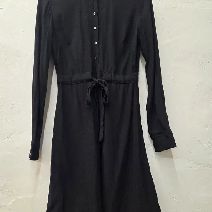 [BUNJANG] Calvin Klein Long Black Dress (S) / 캘빈클라인 블랙 롱 원피스 S