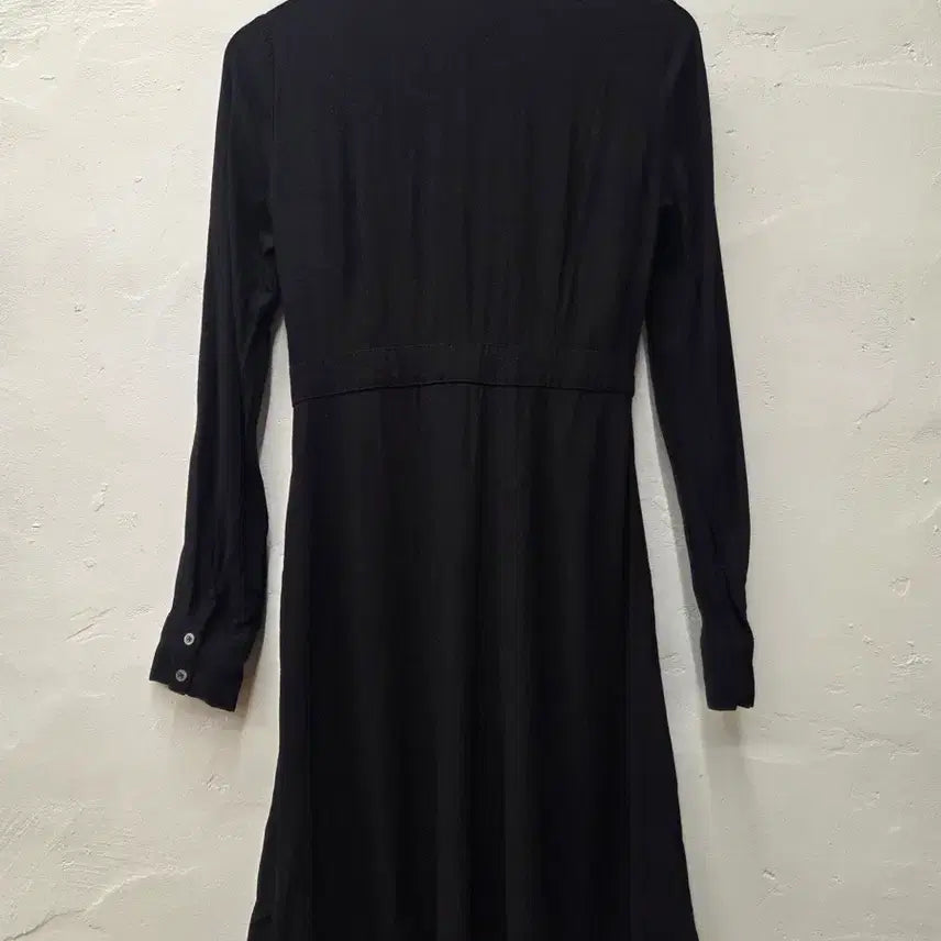 [BUNJANG] Calvin Klein Long Black Dress (S) / 캘빈클라인 블랙 롱 원피스 S