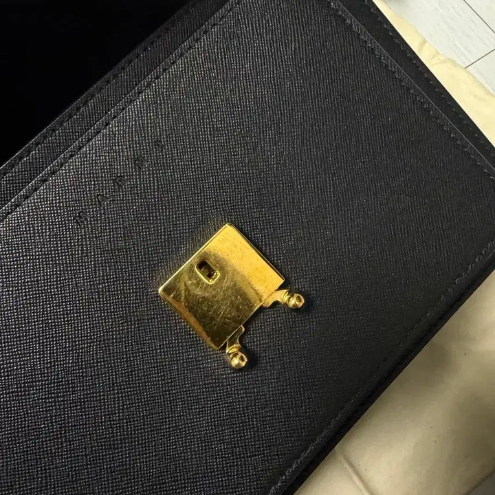 [BUNJANG] Marni Trunk Bag Saffiano Leather / 마르니 트렁크백 사피아노