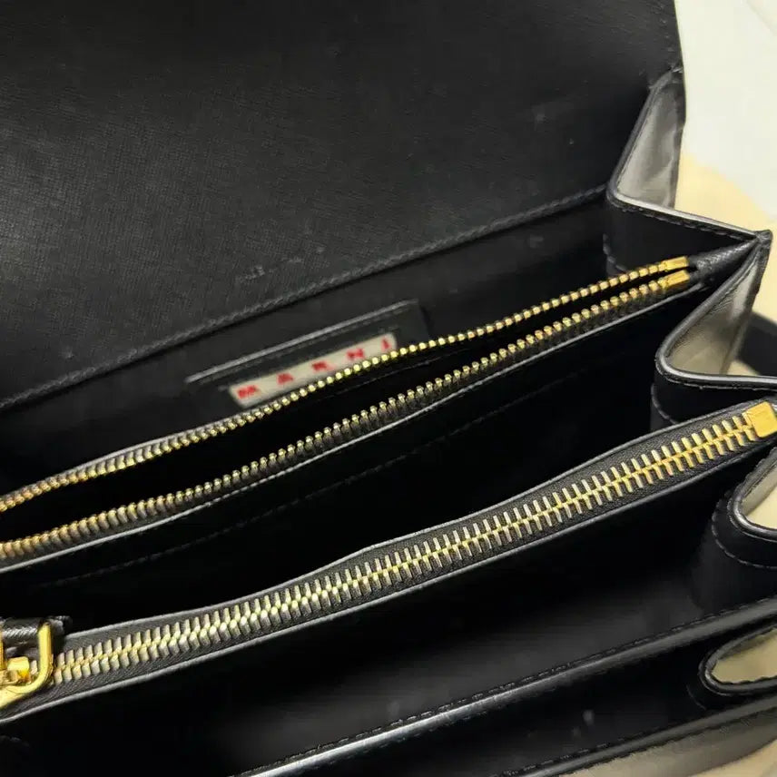 [BUNJANG] Marni Trunk Bag Saffiano Leather / 마르니 트렁크백 사피아노